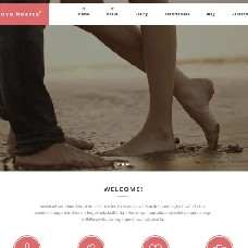 Love Hearts - dating website template